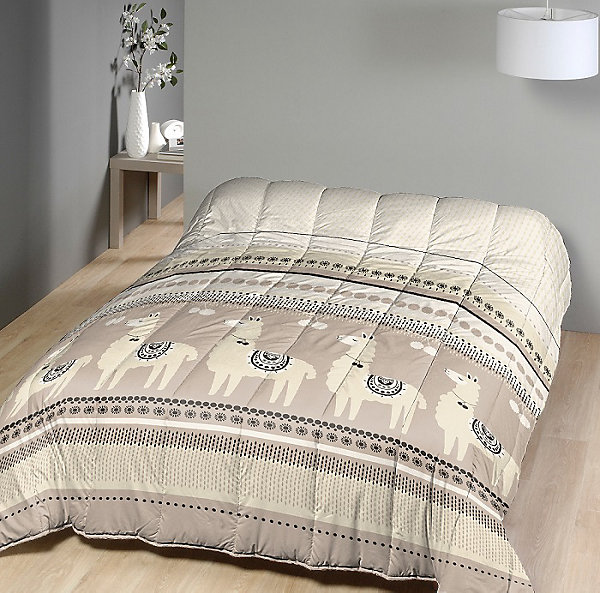 Couette Légère Imprimée Bolivia - 1 Personne 140 x 200 - 20874