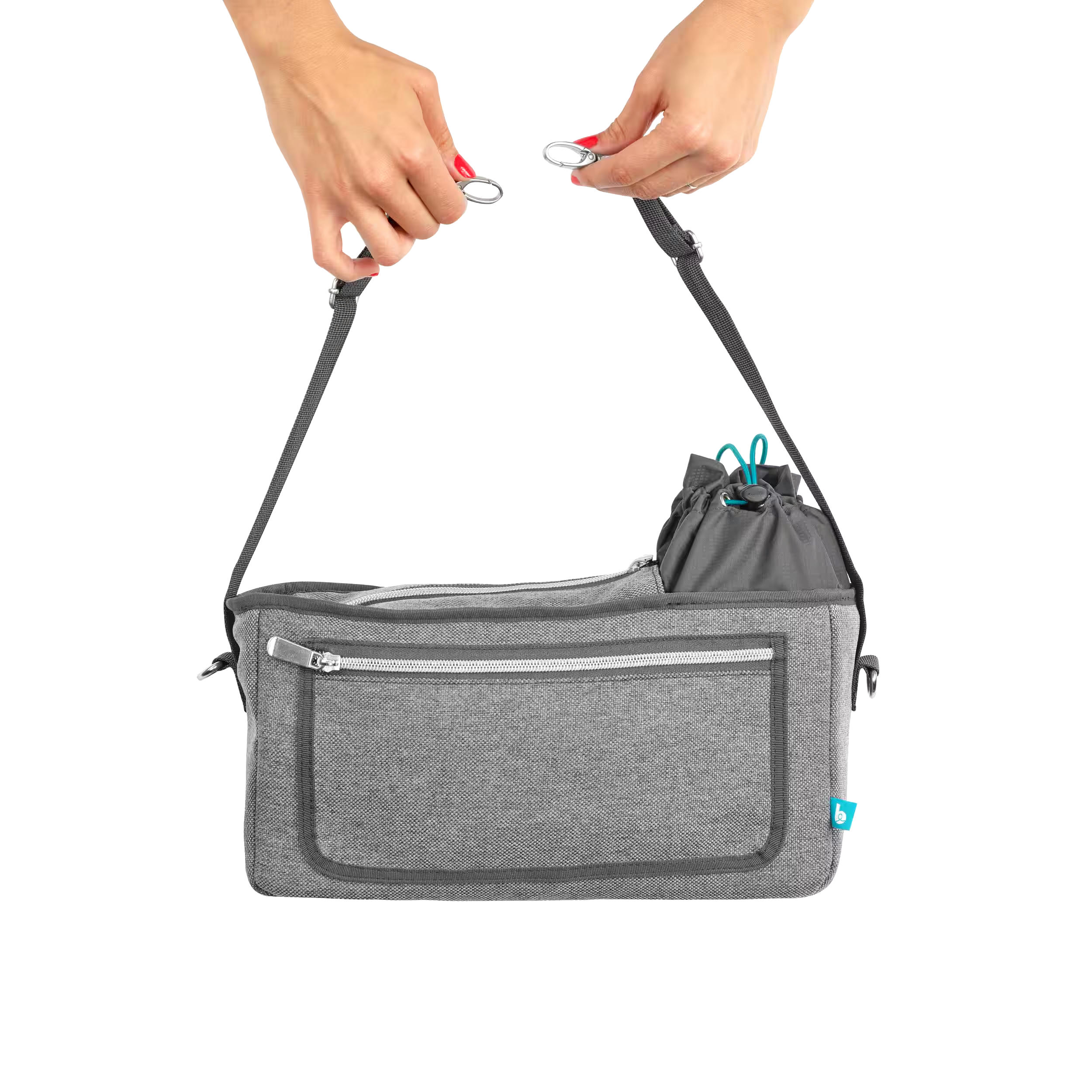 Babymoov Universal Stroller Organizer, Smokey