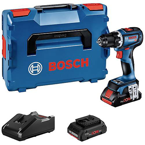 Bosch GSR 18V-90 C Professional - Perceuse-visseuse 18V 4,0 Ah ProCore L-Boxx   module Bluetooth 06019K6005.