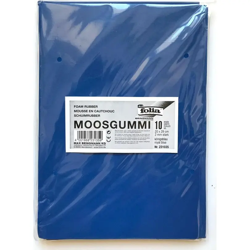 Bastelset 10er-Set Moosgummi