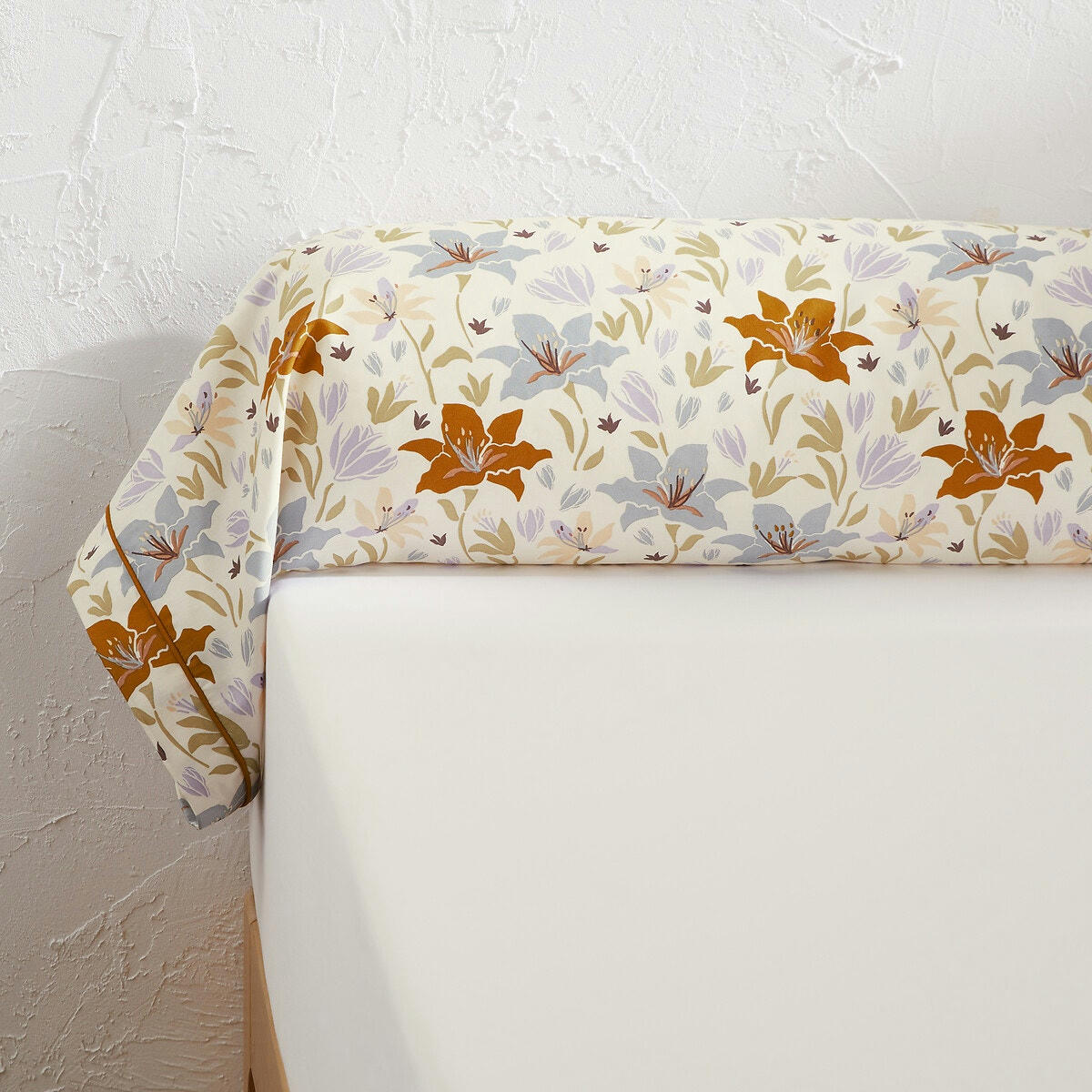 Taie de traversin satin de coton, Lizzie