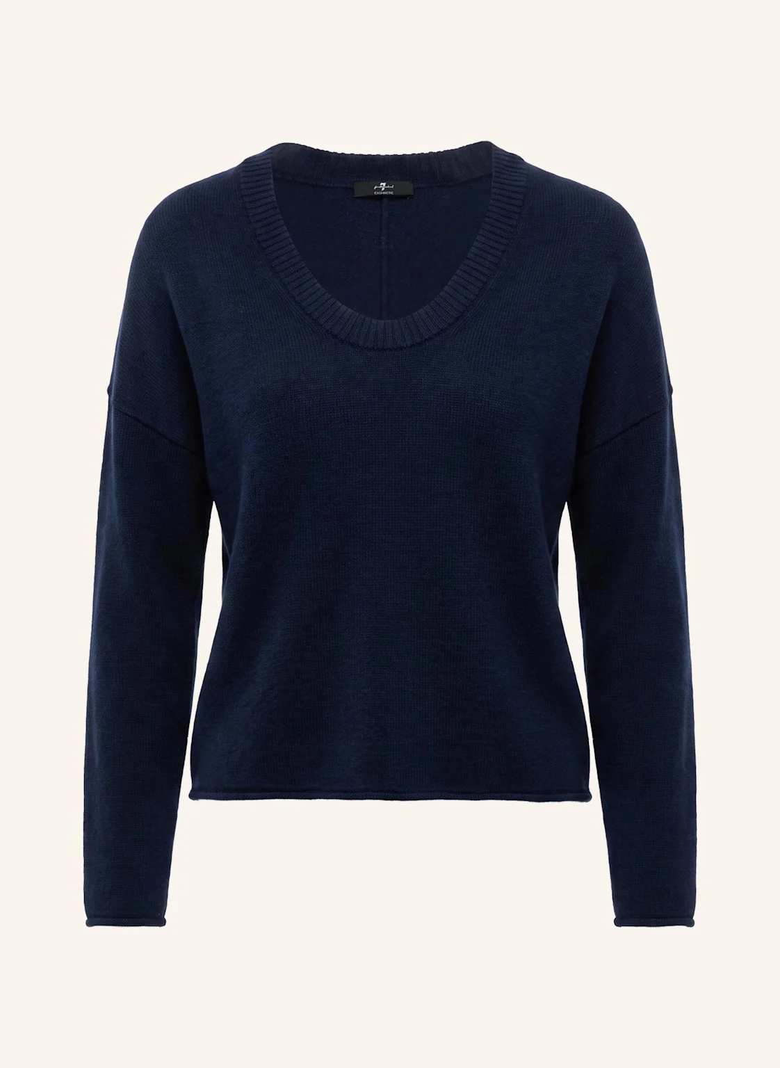 7 for all mankind Knitted U NECK SWEATER