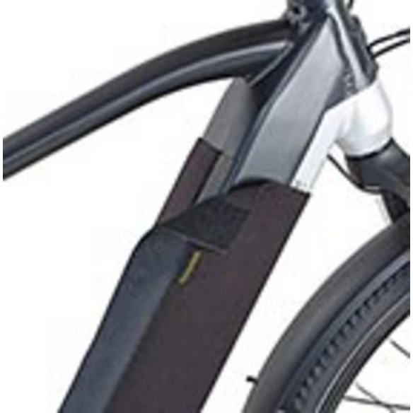 Akkuschutzhülle, für vollintegrierte E-Bike Akkus, schwarz, Neopren