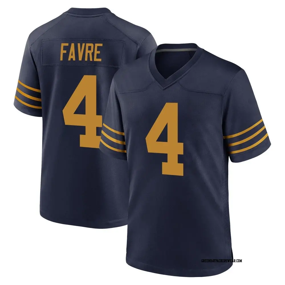 Brett Favre Green Bay Packers Nike The 1923 Classic Game Jersey - Navy