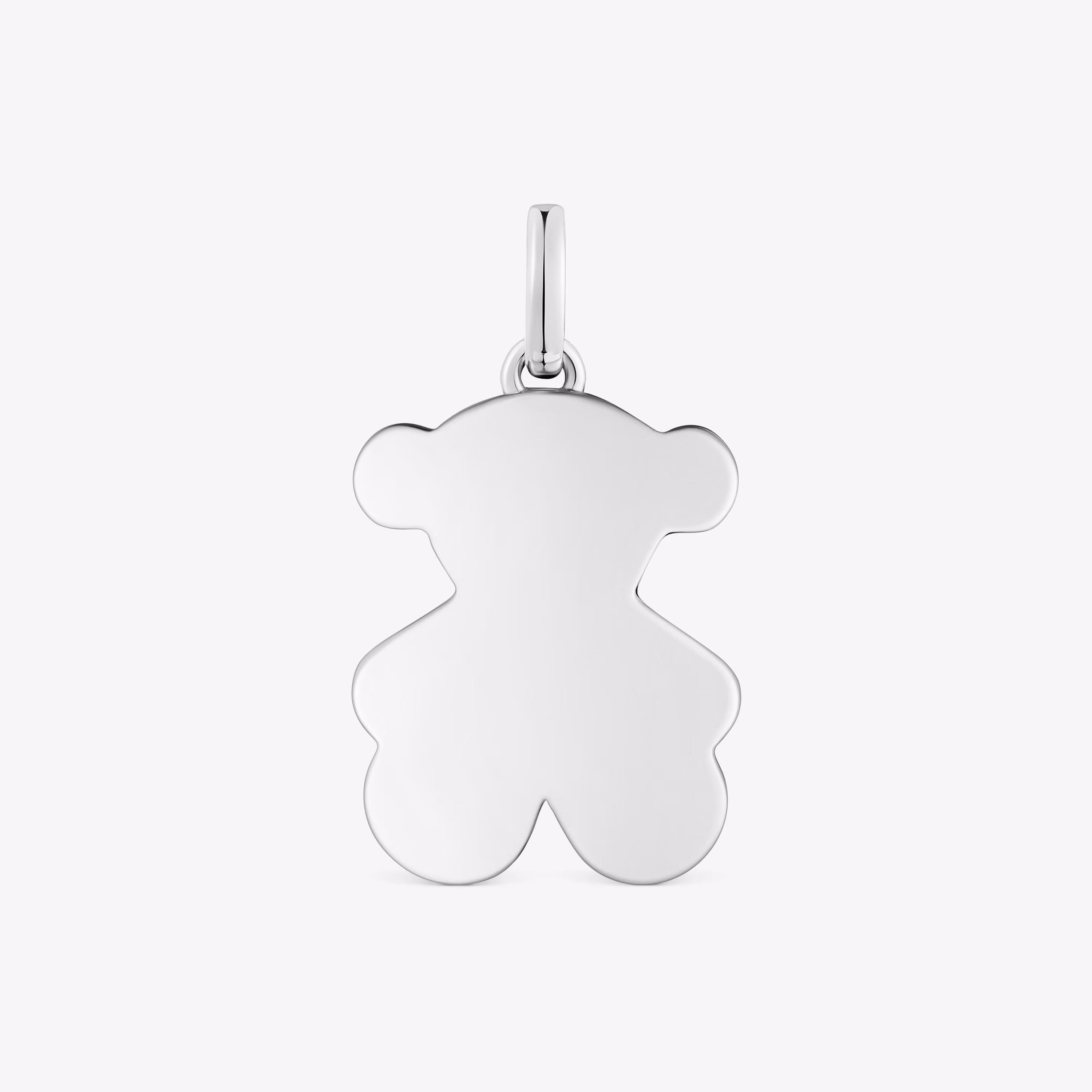 Colgante mediano oso de plata 22 mm Sweet Dolls