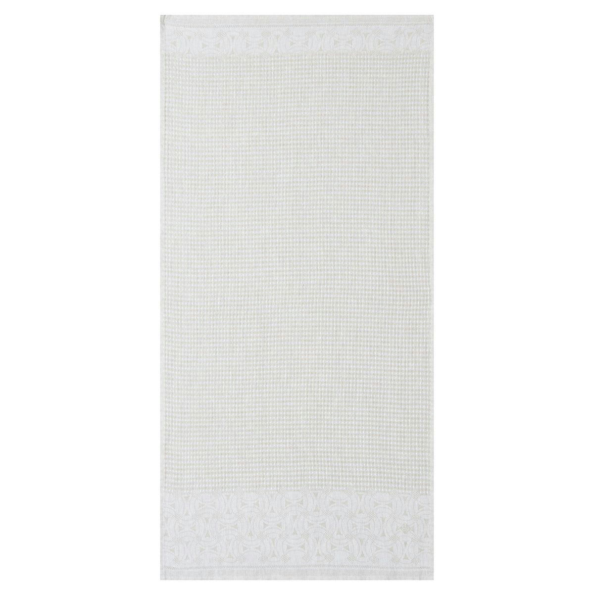 LULA - Serviette de bain en lin sable 30 x 50