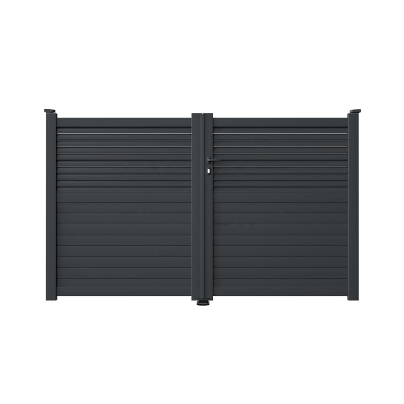 Portail battant Puglia 300 x 180 cm