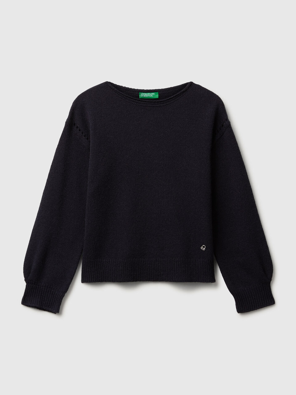 Sweater in viscose blend