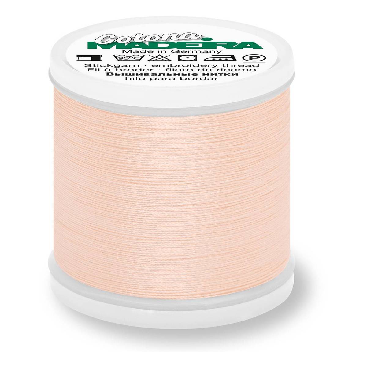 Madeira Light Peach Cotona 30 Thread 200m (585)