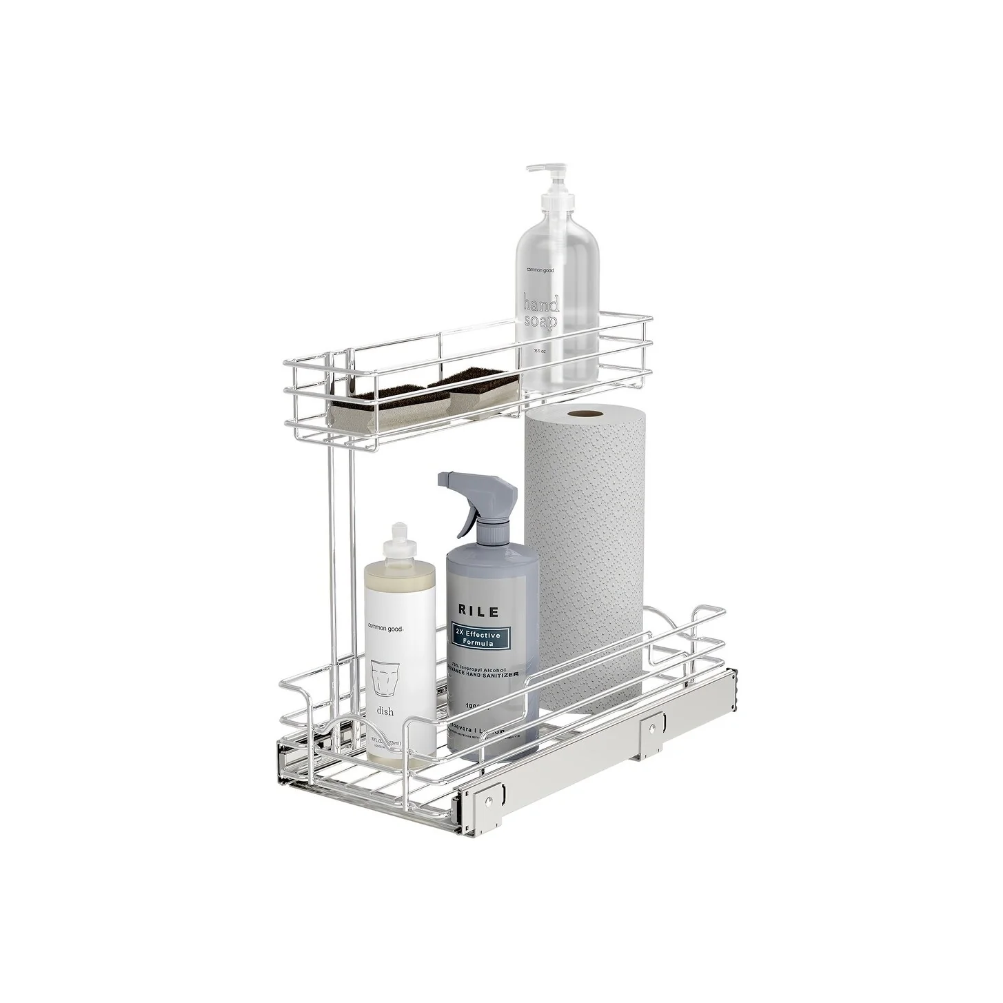 Rev-A-Shelf 548WB-0919CR-1 Sink Classics 9W x 16-1/4H Two Tier Under