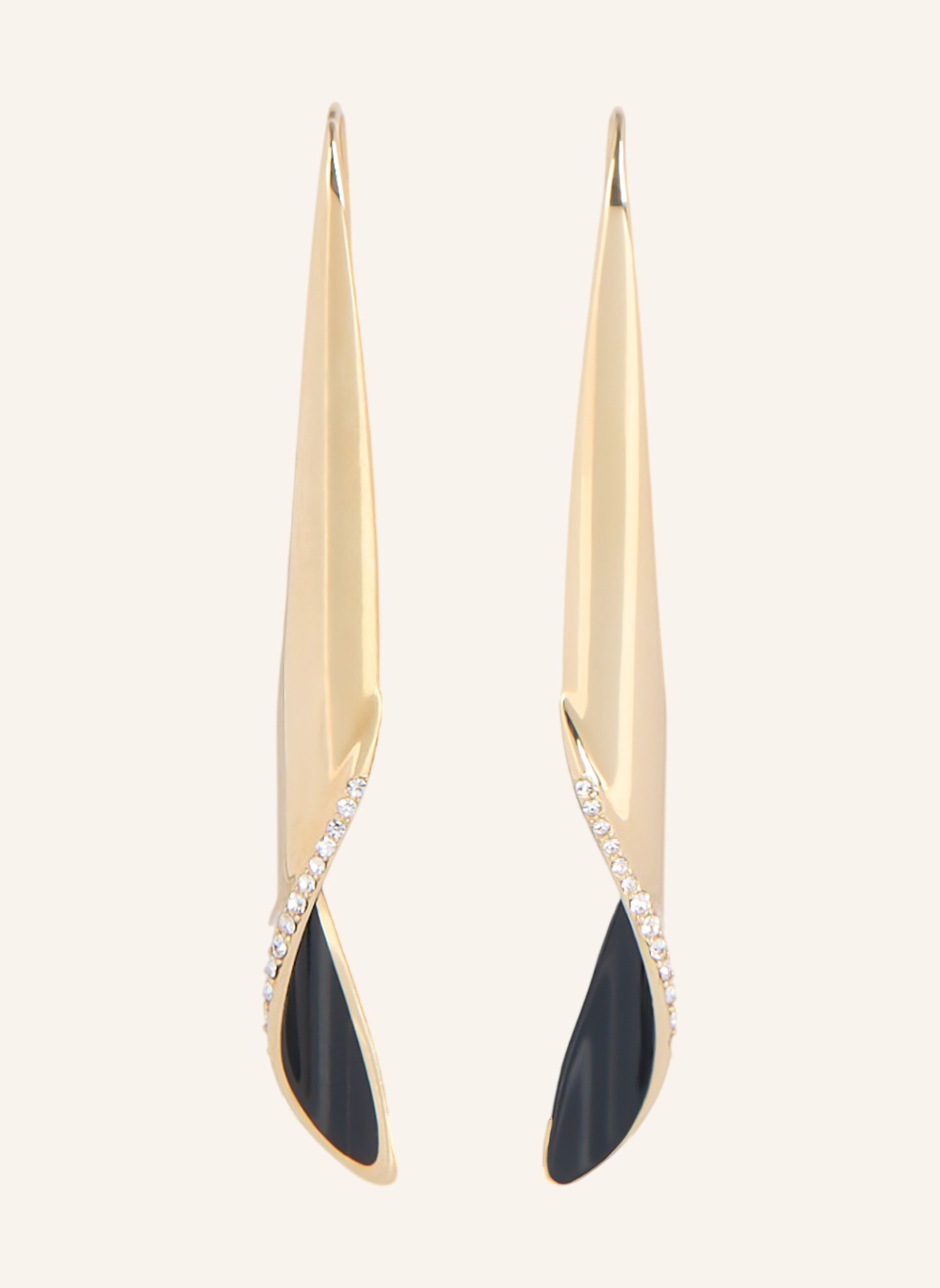 BALMAIN Ohrringe Organic Twist aus lackiertem Messing