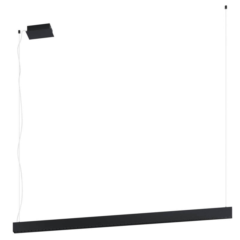 Suspension LED Termini noire dimmable 30,5 W et 2 x 7,75 W EGLO
