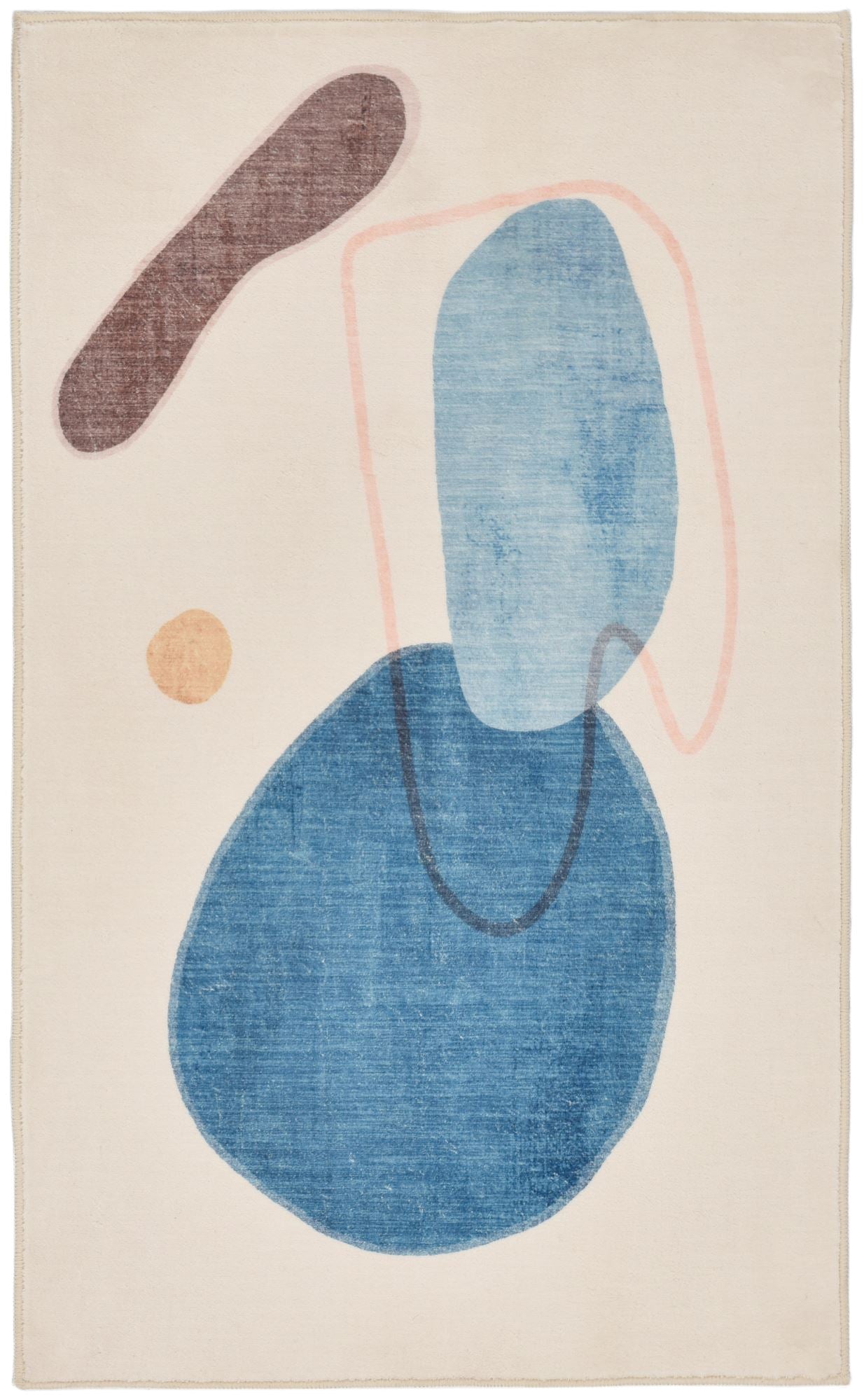 Gino Falcone Ariella Badmat 70 x 120 cm - Blauw