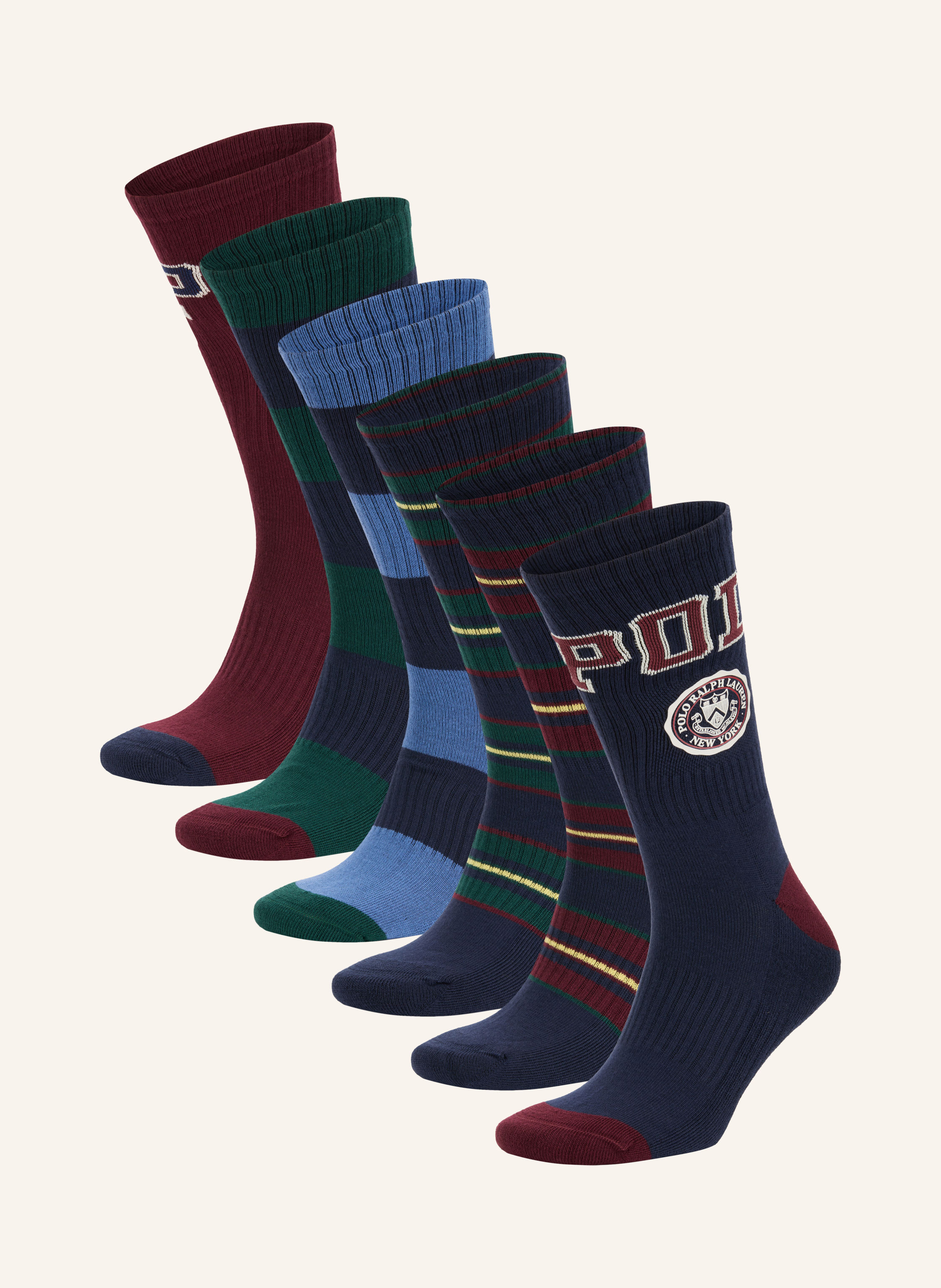 POLO RALPH LAUREN 6er-Pack Socken