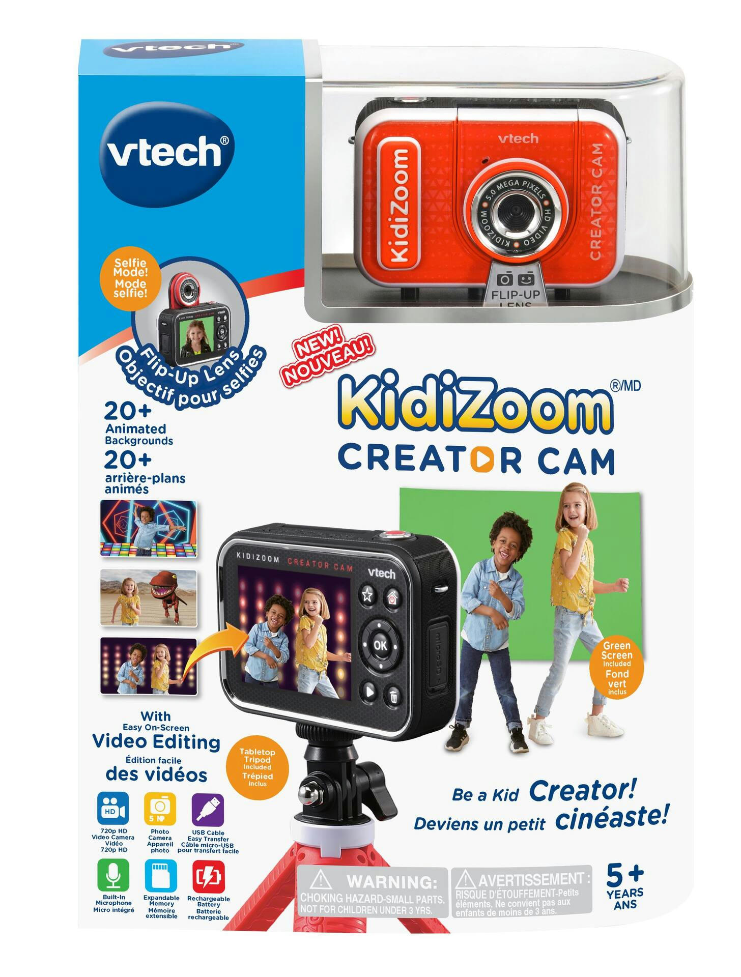 VTech KidiZoom® Creator Cam Digital Camera, Age 5+