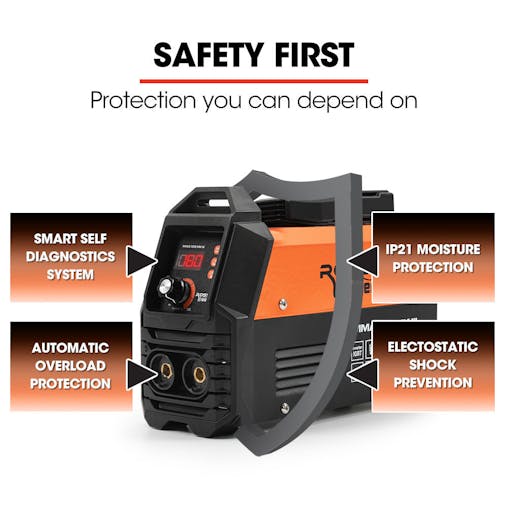 NNEMB 160 Amp Portable Inverter Arc MMA Stick Welder
