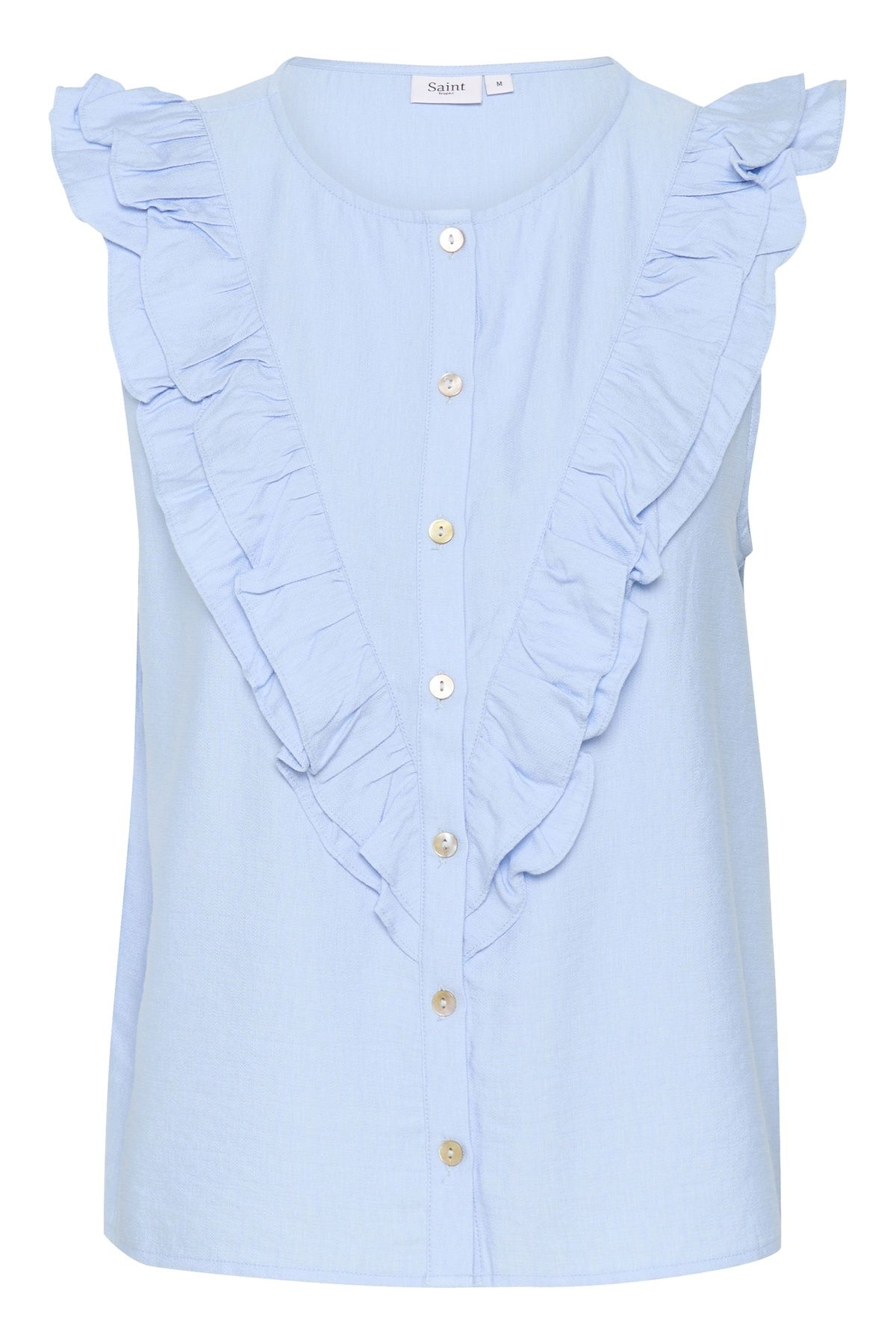 Saint Tropez KlaudiaSZ Sleeveless Round Neck Shirt