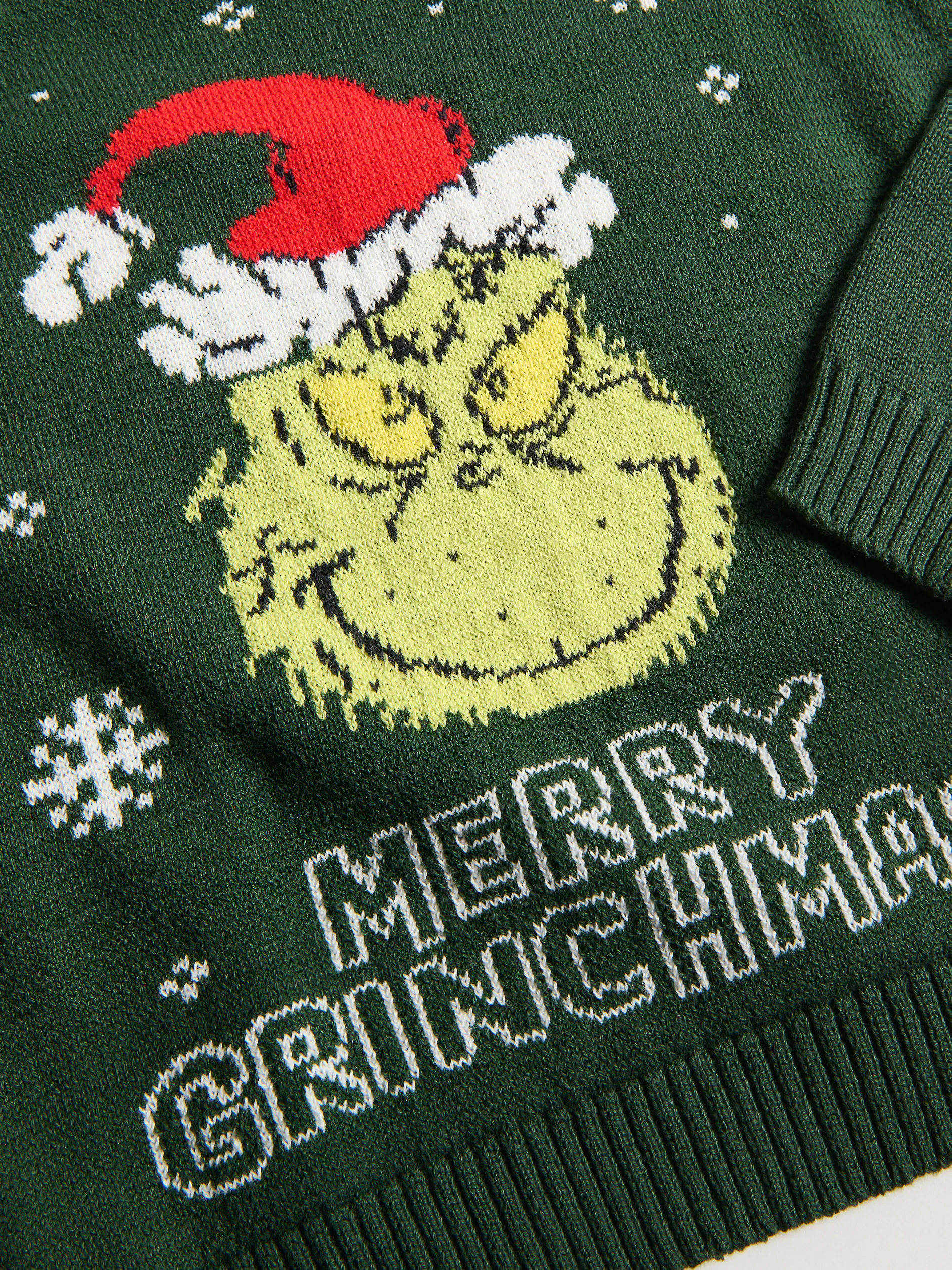 Świąteczny sweter Grinch