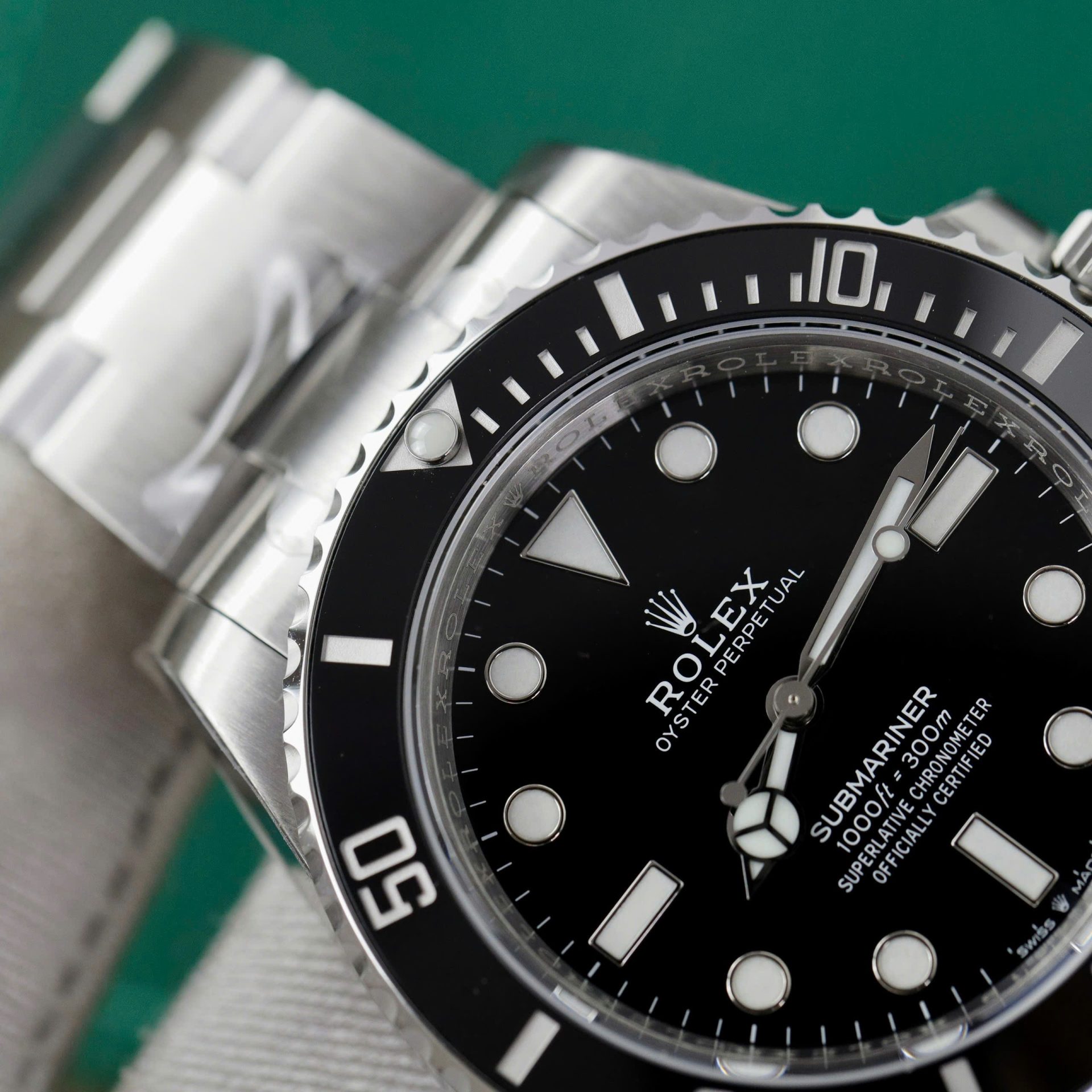 Rolex Submariner 114060 No Date 904L Steel Black Dial 40mm Oyster Super Clone
