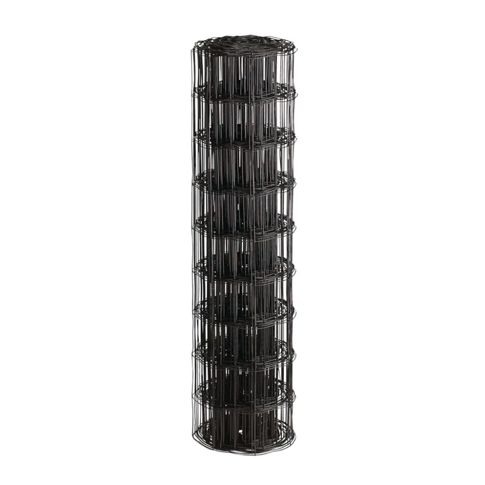 NETTINGGJERDE SVART H:100CM 25M/RULLE