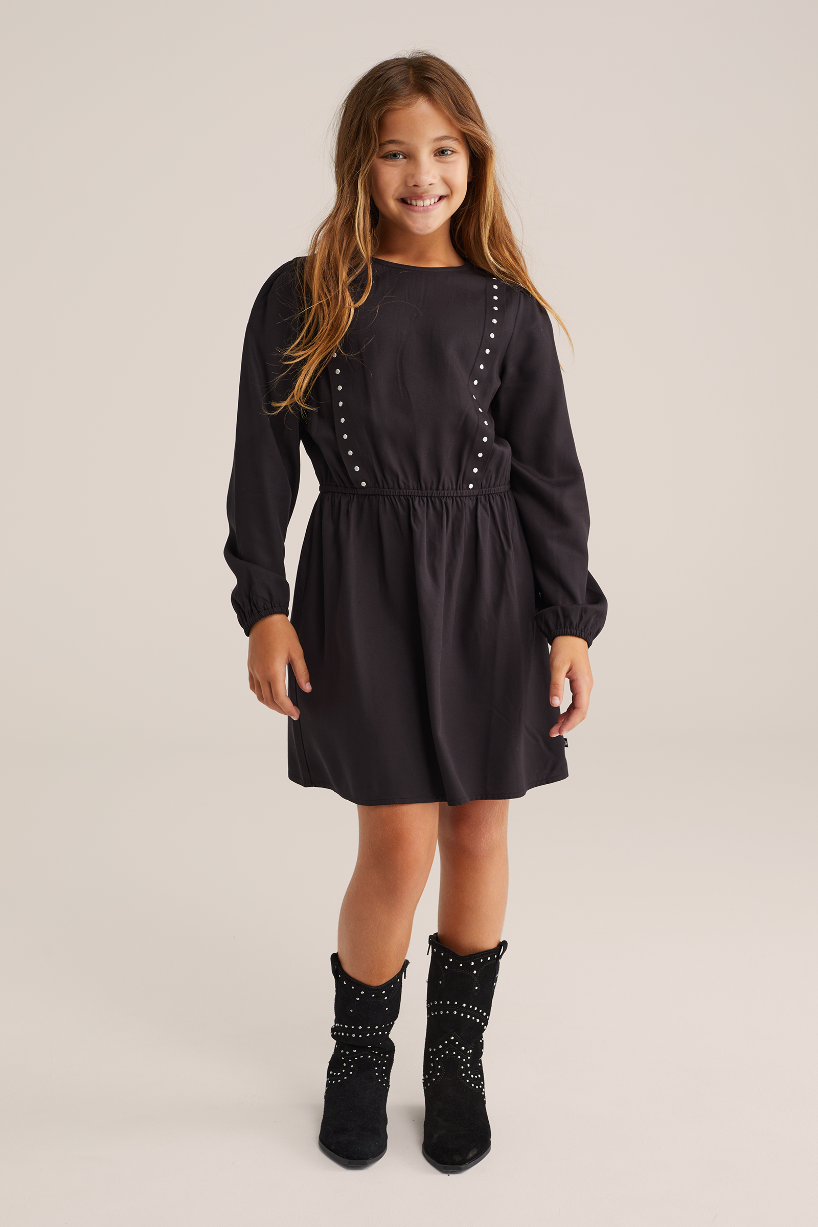 Meisjes jurk met embroidery