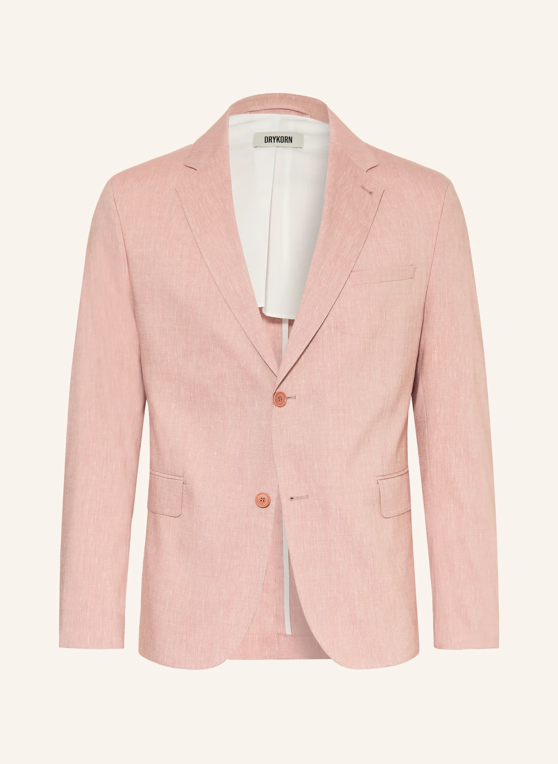 DRYKORN Anzugsakko YAMES Slim Fit mit Leinen