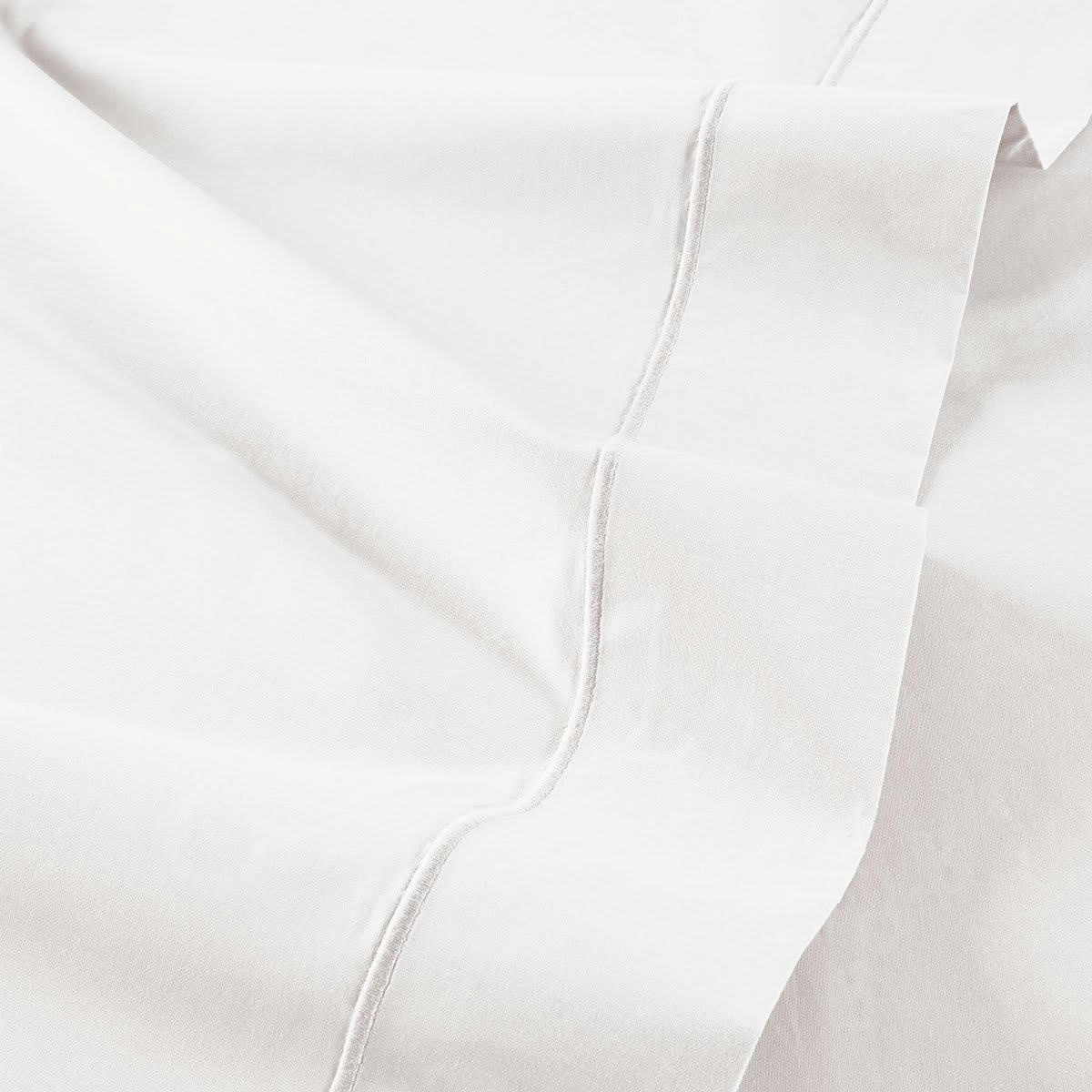 VEXIN - Drap plat coton blanc 180x290 cm