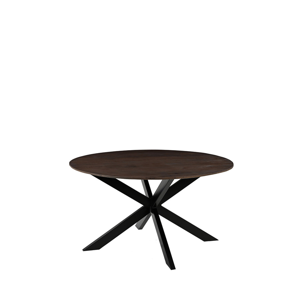 LABEL51 Eettafel Otis - Donkerbruin Mangohout - 140x140x76cm