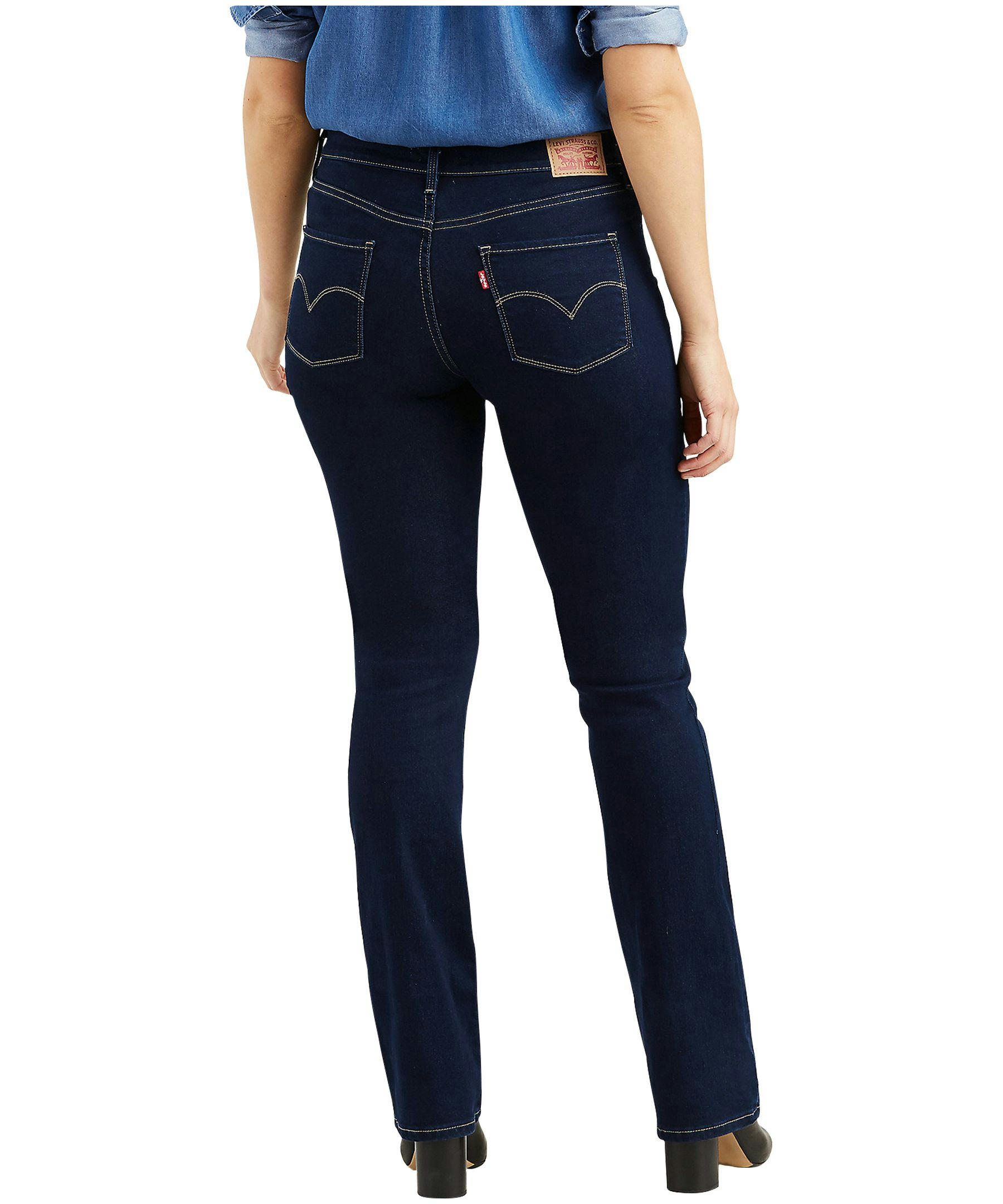 Levi's Women's 315 Shaping Mid Rise Bootcut Jeans - Rinse