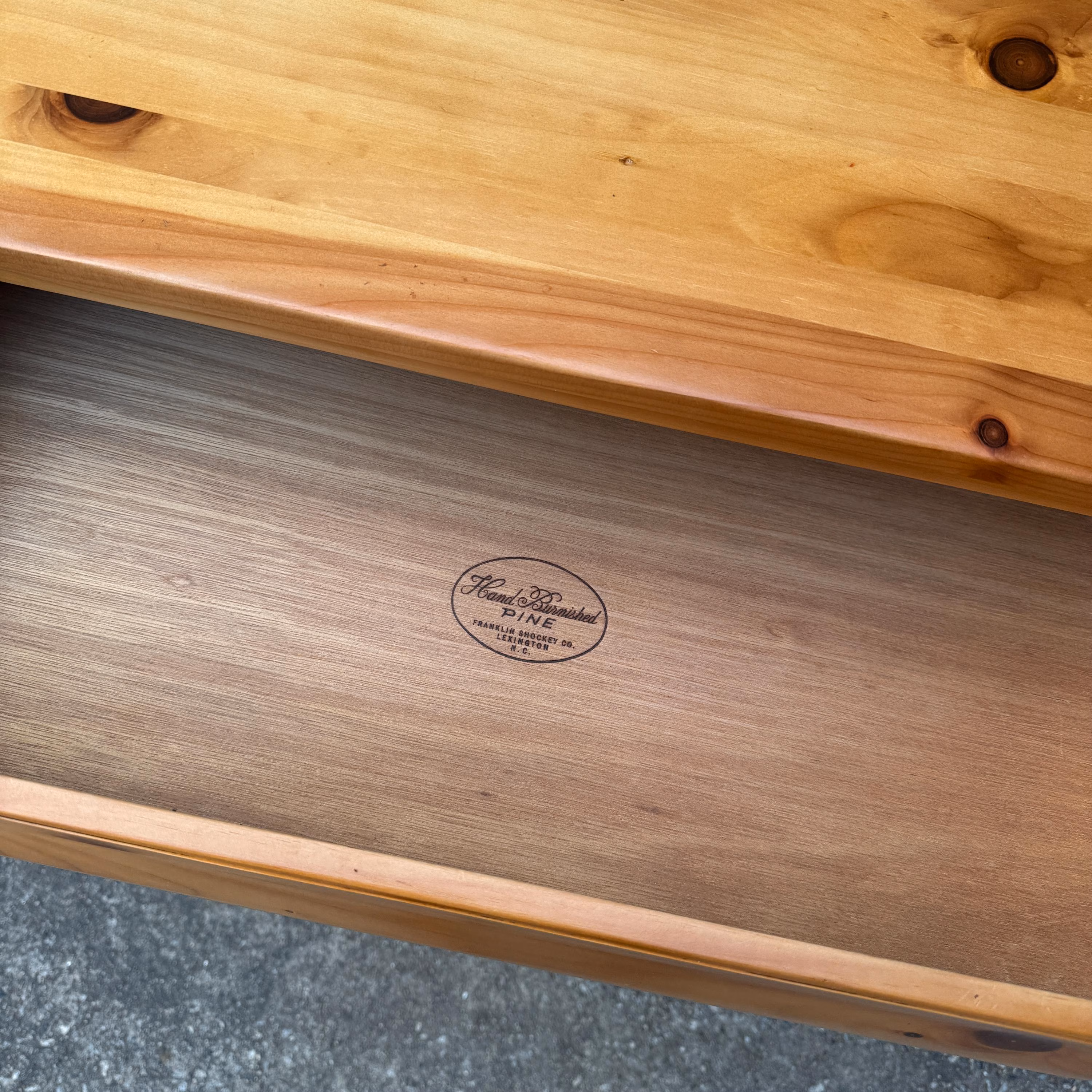 Mid Century Modern Franklin Shockey Solid Pine Dresser Newly Refinished! *READ FULL DESCRIPTION*