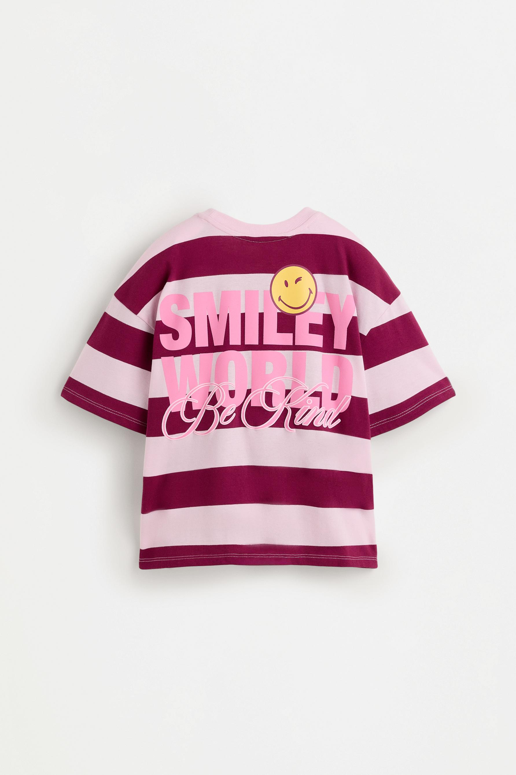 Camiseta Smiley™ rayas