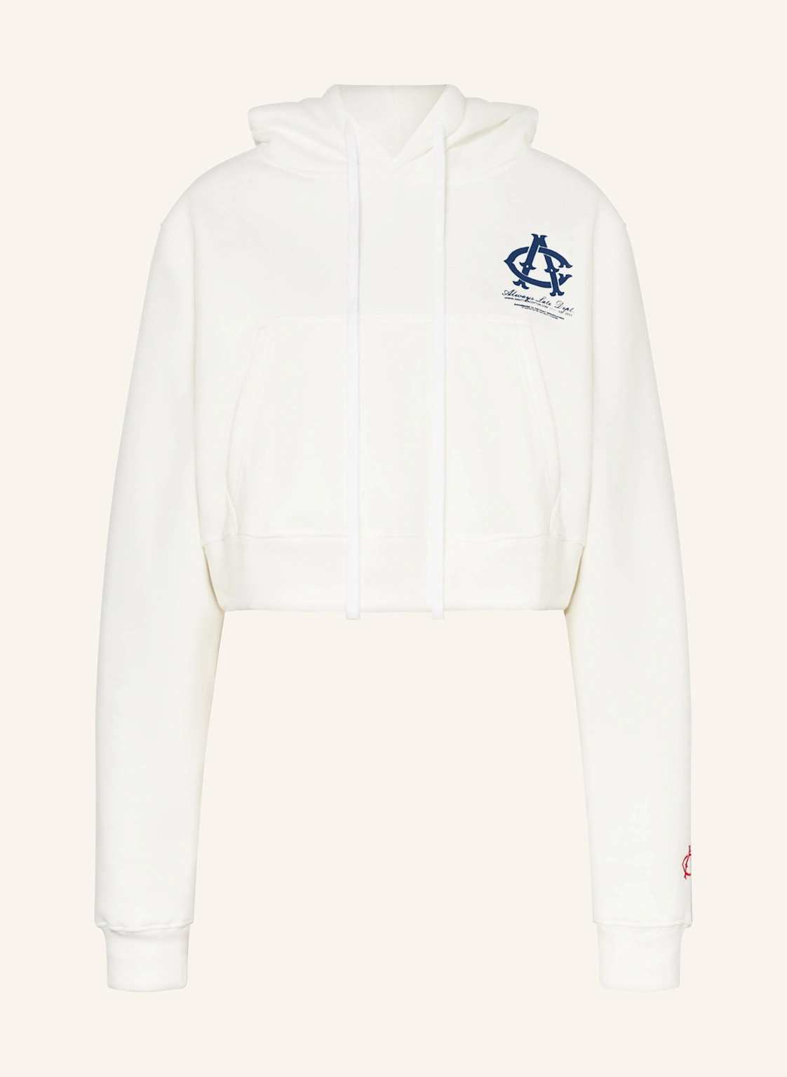 another COTTON LAB Cropped-Hoodie