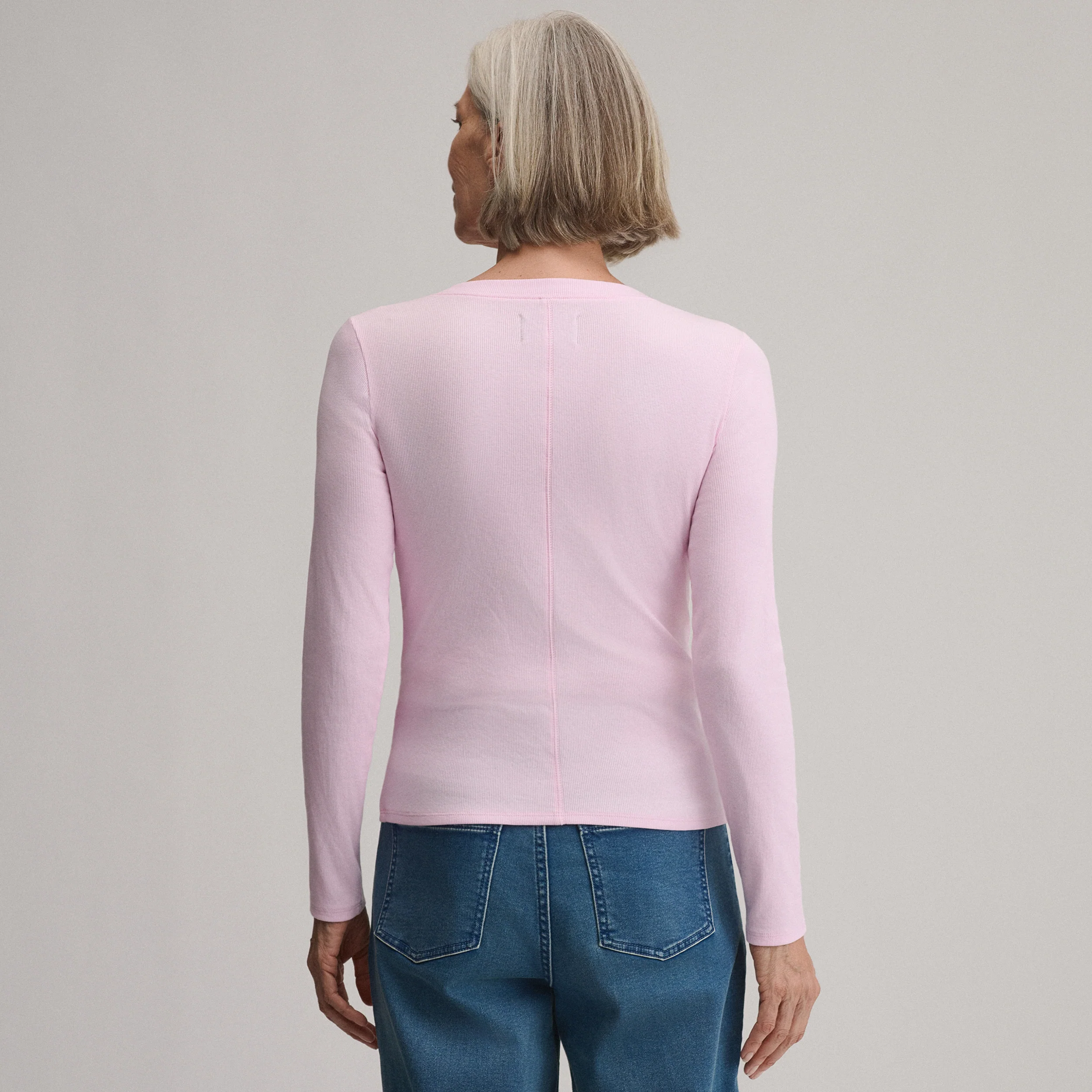 Women's Softline Rib Long-Sleeve Henley