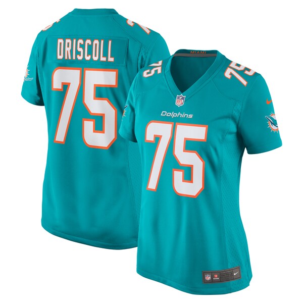 Jack Driscoll Miami Dolphins Nike Women's Team Game Jersey -  Aqua