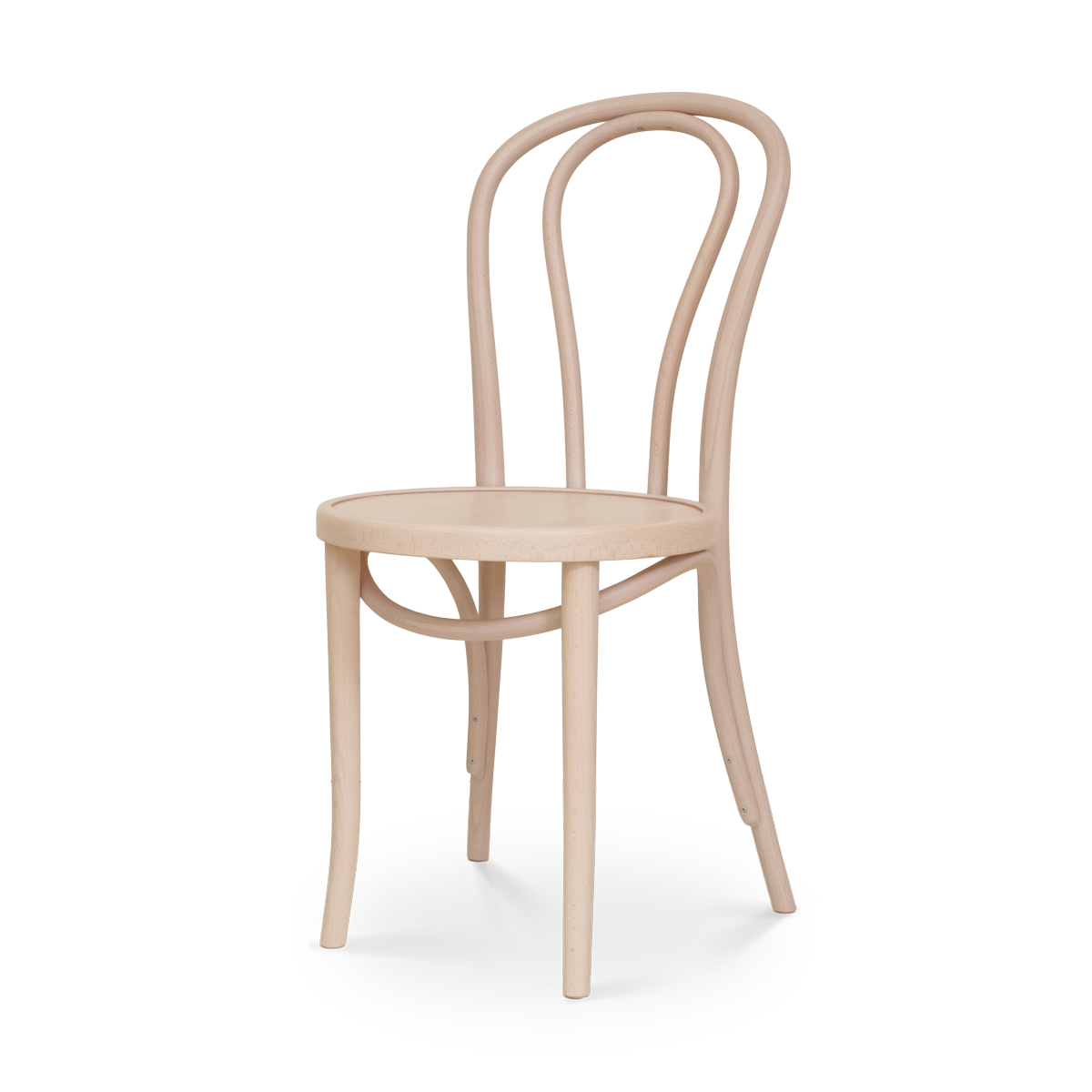 Fameg Vienna Thonet No.18 Houten Bistrostoel Whitewash