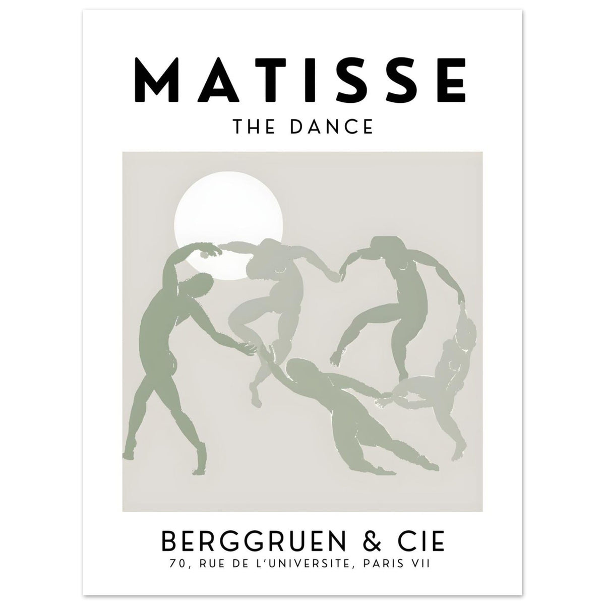 Artfulprints Poster Matisse - The dance  - 30x40 cm - Grijs