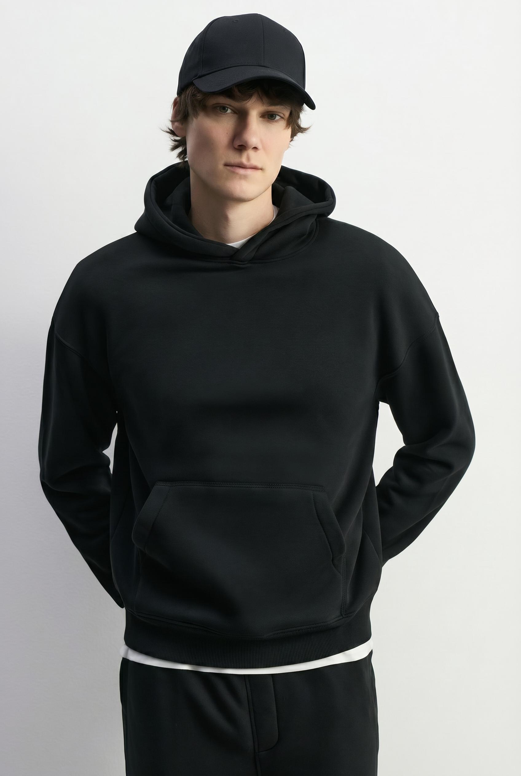 Sudadera básica oversize