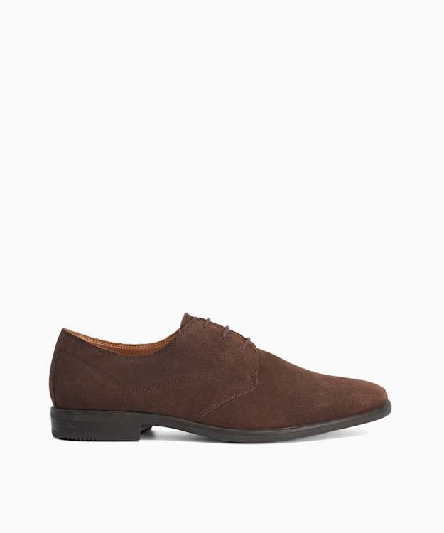 Burtford Brown - Suede Lace-Up Gibson