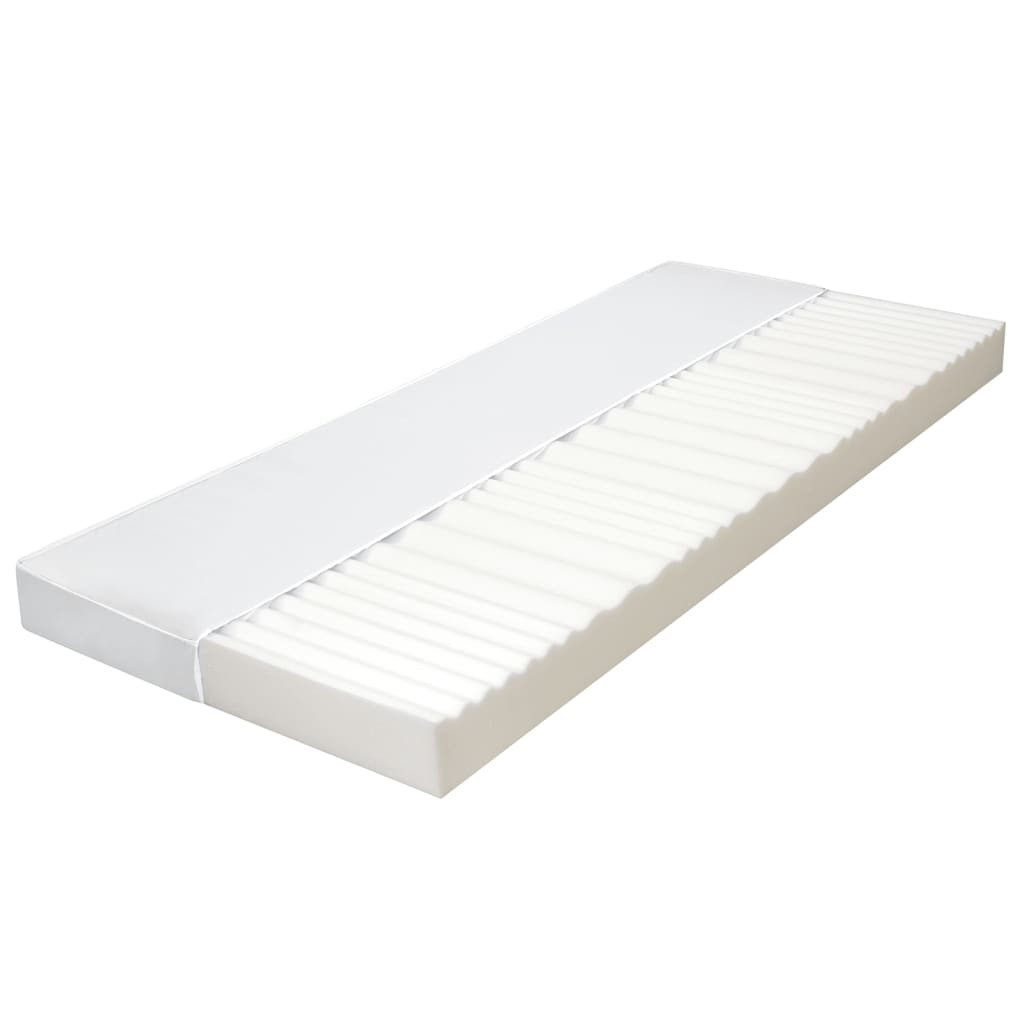 Materac Biały 80 x 200 cm Pianka vidaXL