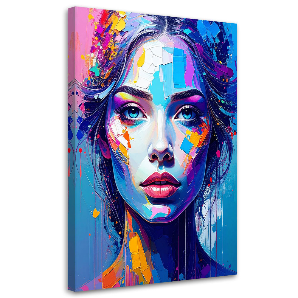 Obraz do salonu sypialni, Portret Kobiety Glamour 20x30
