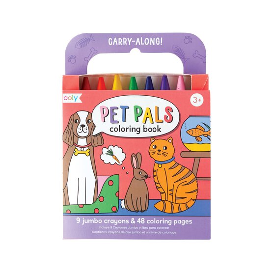 Pet Pals Carry-Along Colouring Book