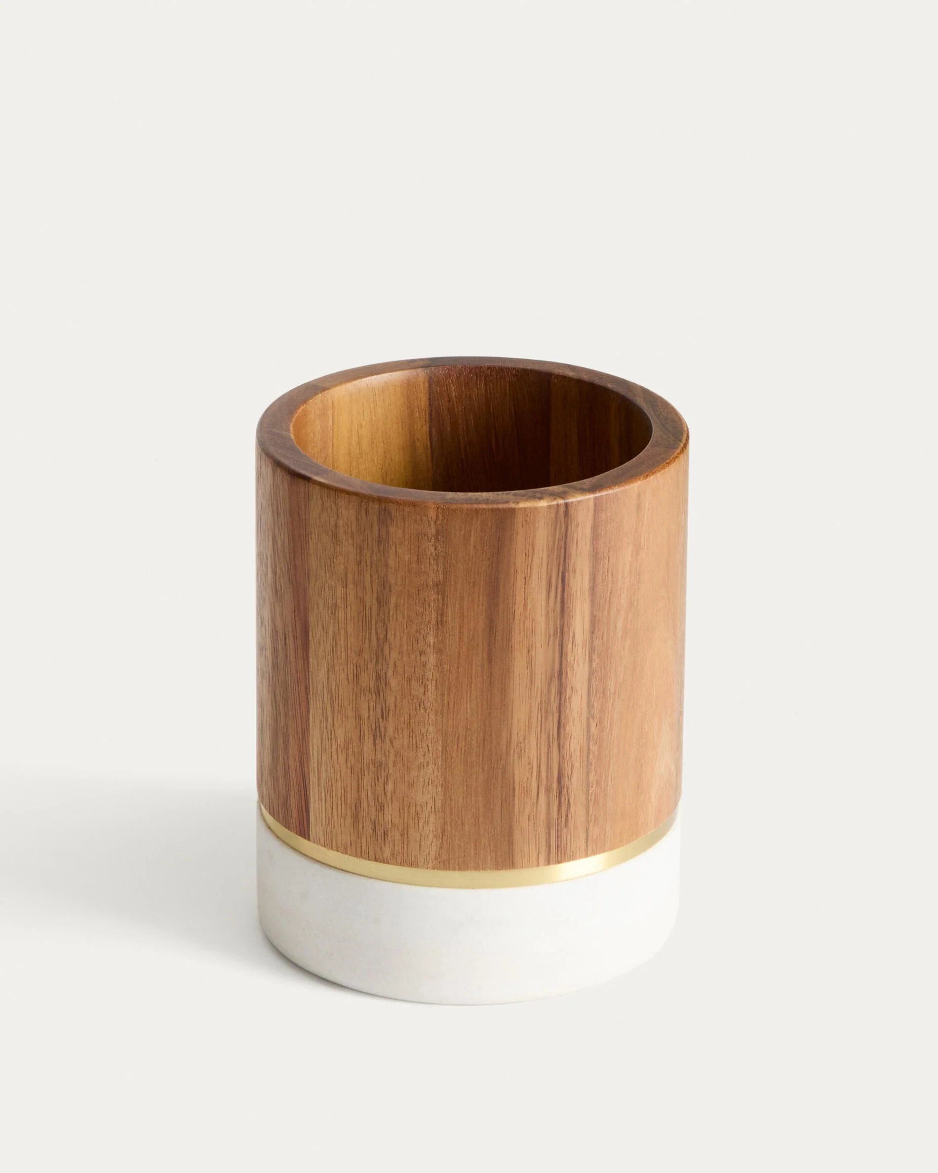 Nover utensil holder in acacia wood FSC 100%