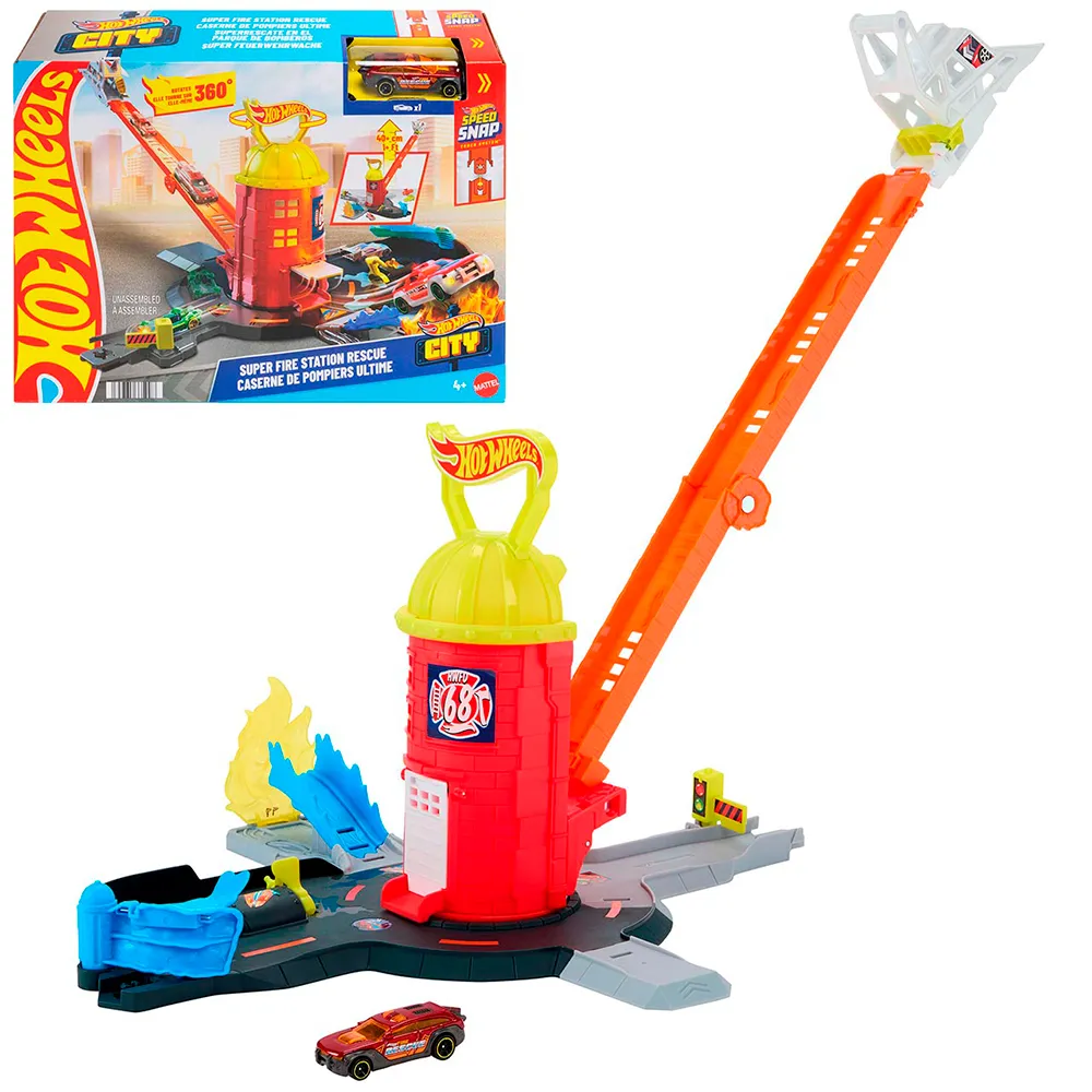 Hot Wheels Fire Station