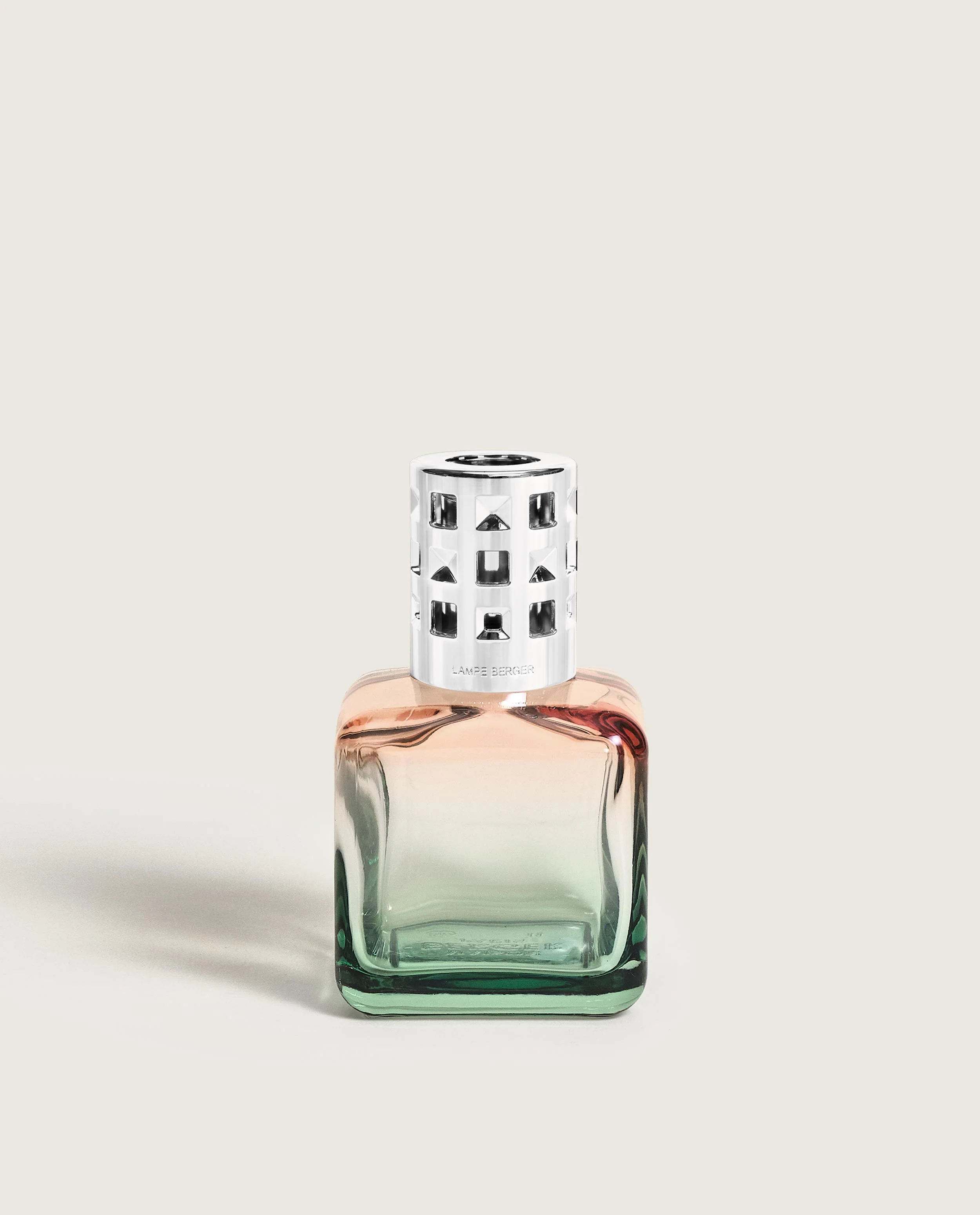 Coffret lampe Berger Glaçon Pêche/Verte