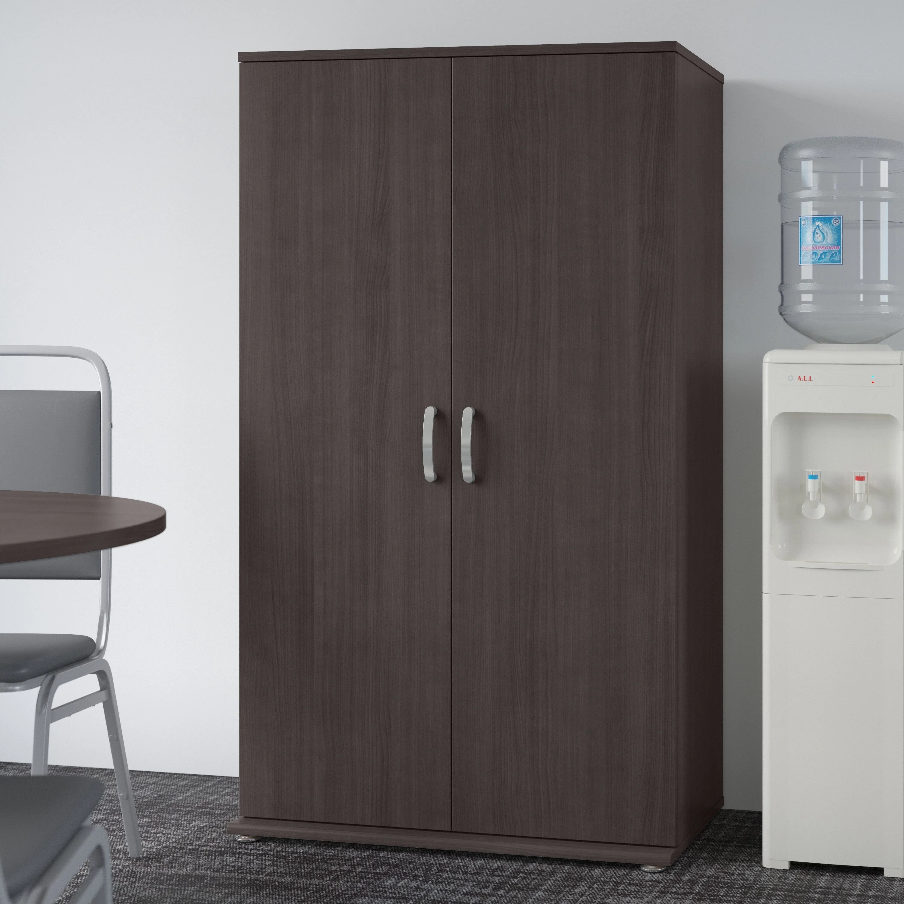 Bush Business Furniture Universal Tall Storage Cabinet with Shelves