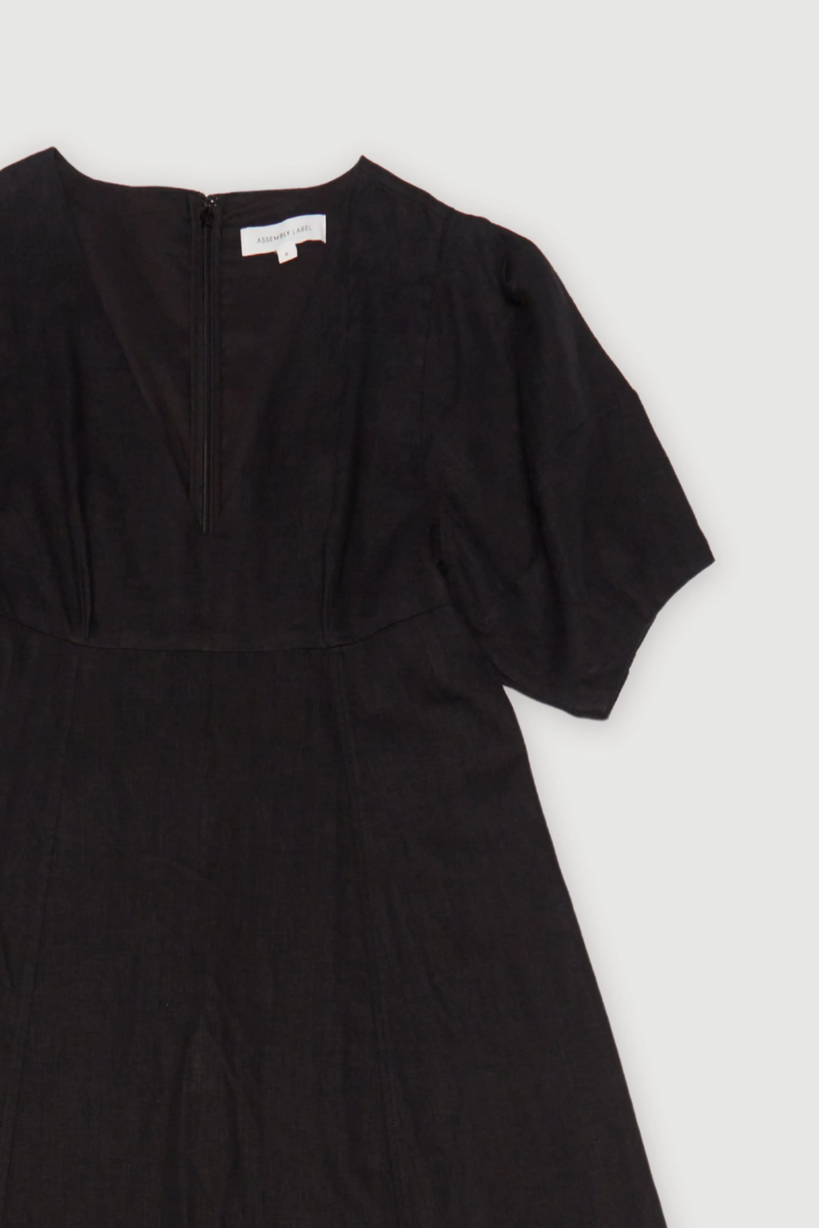 Re-Worn Womens Linen Dress