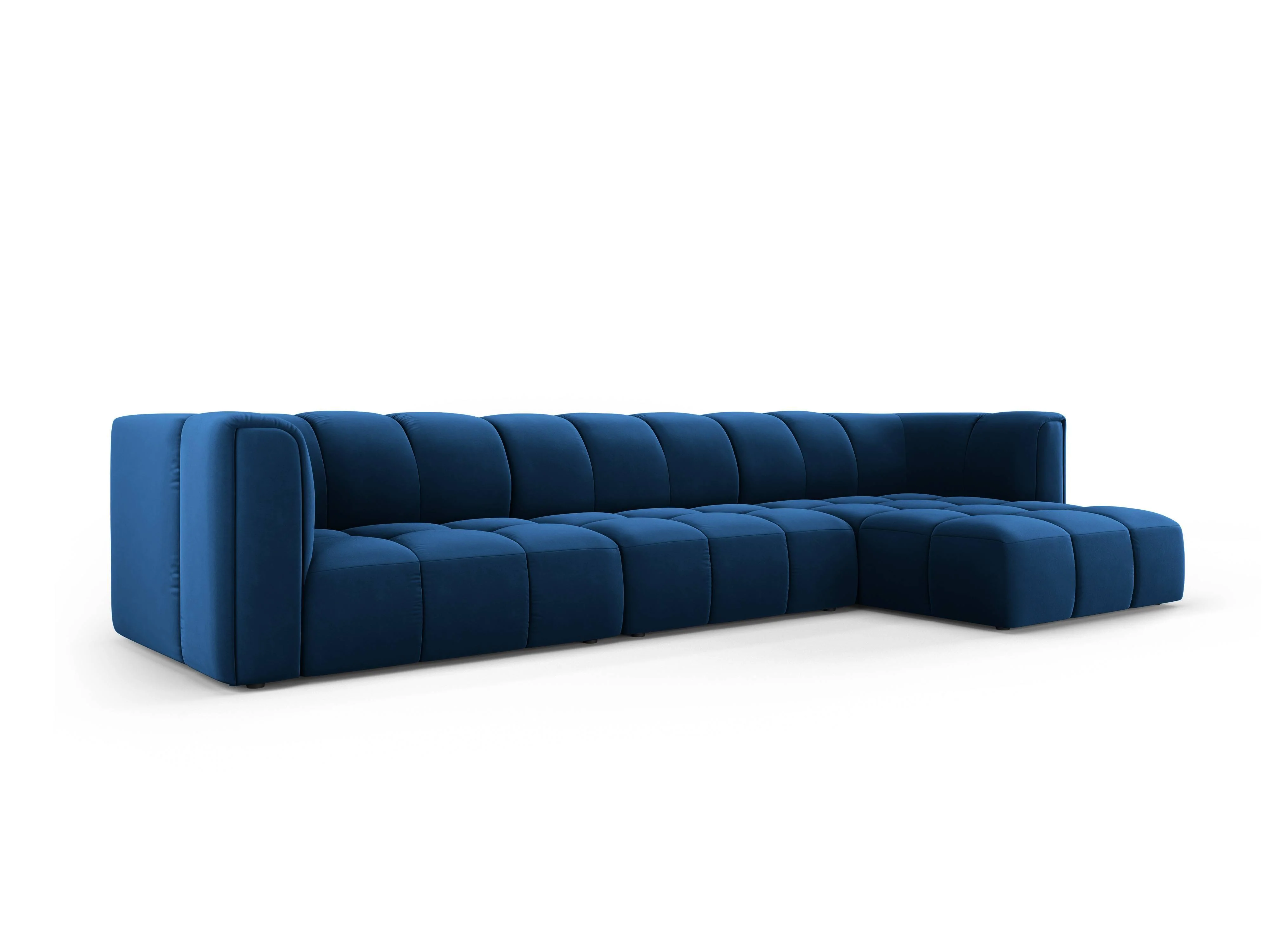 Hoekbank Francesca velvet rechts 5-zits