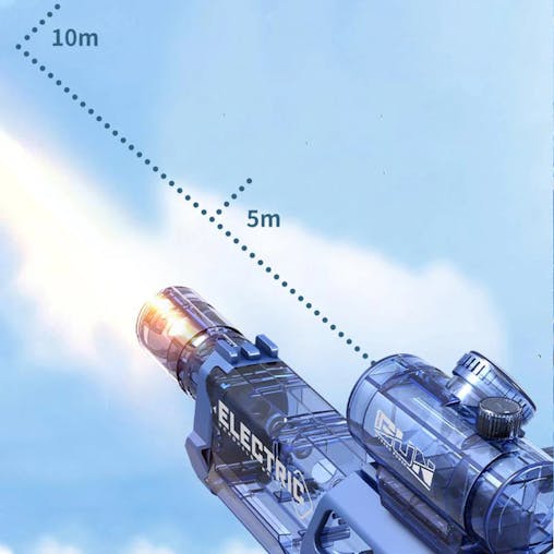 NNEOBA Fire Rat Electric Water Pistol with Cool Lights