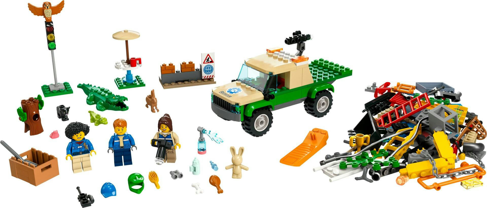 LEGO® 60353 City Wild Animal Rescue Missions Playset