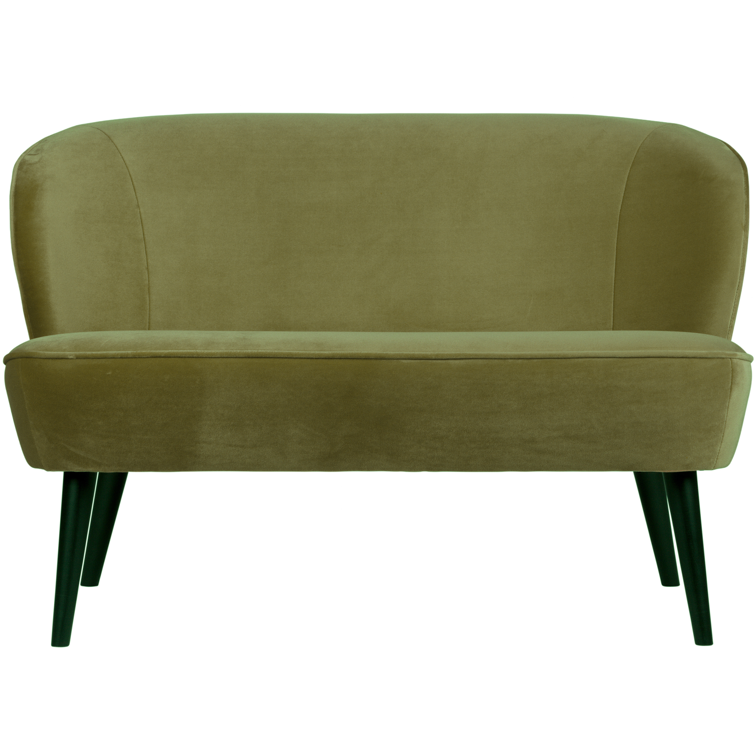 WOOOD bankje Sara - Velvet - Army - 73x110x72